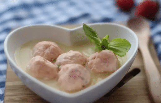三文鱼肉丸，有益于宝宝发育